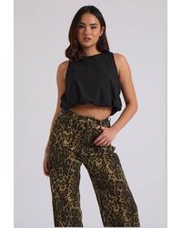 Urban Bliss - Open Back Bubble Hem Top - Lyst