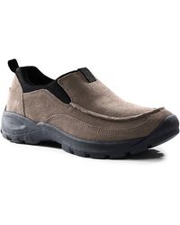 lands end mens moccasin slippers
