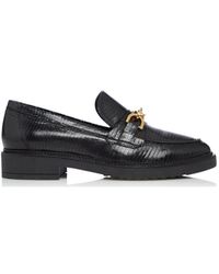 Dune - 'gisella' Leather Loafers - Lyst