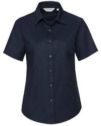Russell Collection - Oxford Short-Sleeved Shirt - Lyst
