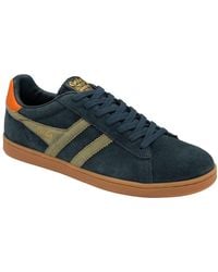 Gola - 'Equipe Suede Ii' Suede Lace-Up Trainers - Lyst