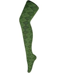 Sock Snob - 1 Pack Coloured 80 Denier Opaque Patterned Soft Tights - Lyst