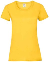 Fruit Of The Loom - Valueweight Heather Lady Fit T-Shirt - Lyst