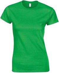 Gildan - Softstyle Plain Ringspun Cotton Fitted T-Shirt - Lyst