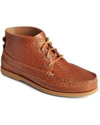 Sperry Top-Sider - 'authentic Original Boat Chukka Tumbled' Leather Boots - Lyst