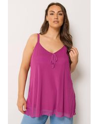 Yours - Mesh Vest Top - Lyst