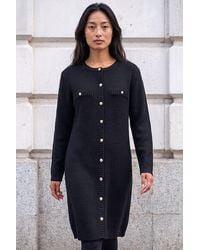 Roman - Petite Button Detail Knit Dress - Lyst