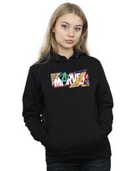 Marvel - Collage Logo Hoodie - Lyst