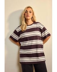 Yours - Striped T-Shirt - Lyst