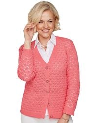Chums - Cardigan Pointelle Knit - Lyst