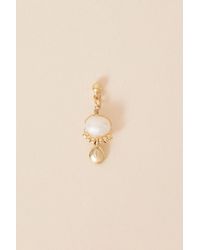 Accessorize - Gold-plated Pearl Drop Single Earring - Lyst