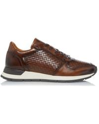 Dune - 'torin' Leather Trainers - Lyst