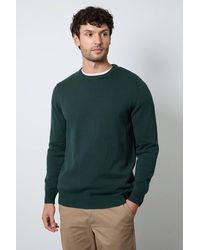 MAINE - Premium Pure Cotton Crew Neck Jumper - Lyst