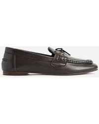 Linzi - Narrative Faux Leather Loafer - Lyst