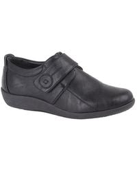 Boulevard - X Wide Ee Fit Touch Fastening Bar Shoe - Lyst