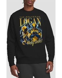 Marvel - Deadpool & Wolverine Snikt Logan Wolverine Bootleg Sweatshirt - Lyst