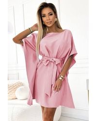 KDMD - Dusty Butterfly Waist Tie Dress - Lyst