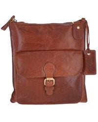 Ashwood Leather - Vintage Small Leather Shoulder Bag - Lyst
