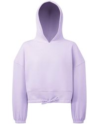 Tridri - Cropped Oversize Hoodie - Lyst