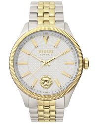 Versus - Gold Plated Stainless Steel Fashion Analogue Watch - Vsphi0520 - Lyst