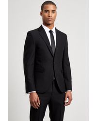 Burton - Super Skinny Black Bi-stretch Suit Jacket - Lyst