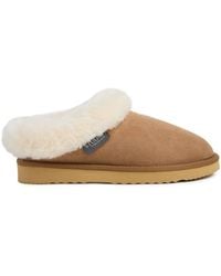 Celtic & Co. - Studio Embroidered Mules Slipper - Lyst