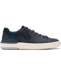 Clarks - Courtlite 2 Run Nubuck Trainers, Lace Up - Lyst