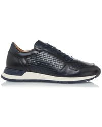 Dune - 'torin' Leather Trainers - Lyst