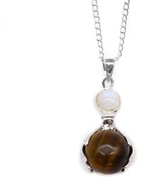 KDMD - Gemstone Healing Hands Pendant - Lyst