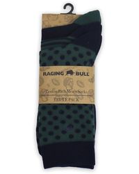 Raging Bull - 3 Pack Cotton Mix Mens Socks - Lyst