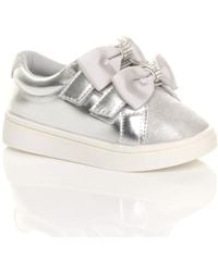 AJVANI - Touch Close Bow Trainers - Lyst