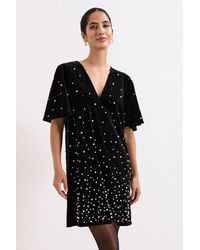 Phase Eight - Pennie Velvet Dress - Lyst