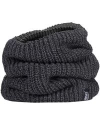 Heat Holders - Winter Warm Fleece Lined Chunky Knit Thermal Neck Warmer - Lyst