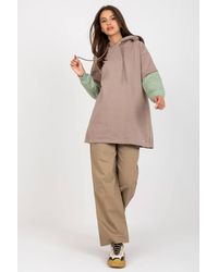 Love Lace - Extended Cut Long Sleeve Hooded Sweatshirt - Lyst