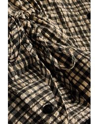 Yours - Check Textured Shirt - Lyst