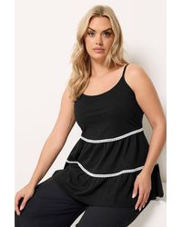 Yours - Tiered Swing Vest Top - Lyst