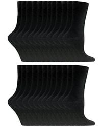Sock Snob - 24 Pairs Plain Cotton Rich Dress Socks - Lyst
