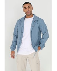 Brave Soul - Lightweight Coach Style Jacket - Lyst