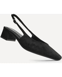Linzi - Aire Faux Suede Slingback Court Heels - Lyst