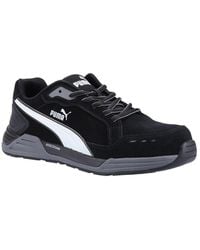 PUMA - 'Airtwist Low S3' Suede Safety Trainers - Lyst
