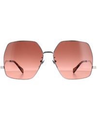 Gucci - Butterfly Silver Brown Gradient GG1005S - Lyst