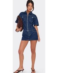 EGO - Low Rise Mini Skirt - Lyst