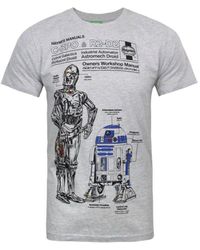 Star Wars - Official Haynes Manual C3po R2d2 T-shirt - Lyst