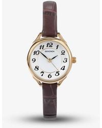 Sekonda - Easy Reader Leather Strap Watch 4701 - Lyst