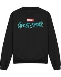 Marvel - Spiderman Ghost Spider Classic Logo Sweatshirt - Lyst