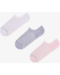Penti - Basic Mesh Cotton Glitter 2-Pack Sneaker Socks - Lyst