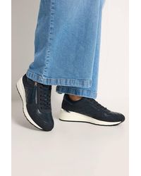 Yours - Quilted Wedge Trainers - Lyst