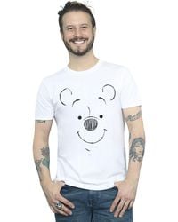 Disney - Winnie The Pooh Winnie The Pooh Face T-Shirt - Lyst