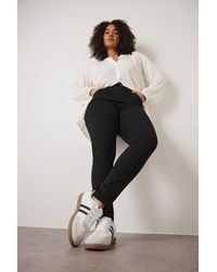 Evans - High Waisted Skinny Jeans - Lyst