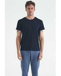 TOMMY LIFE - Cotton Elastane Crew Neck T-Shirt - Lyst
